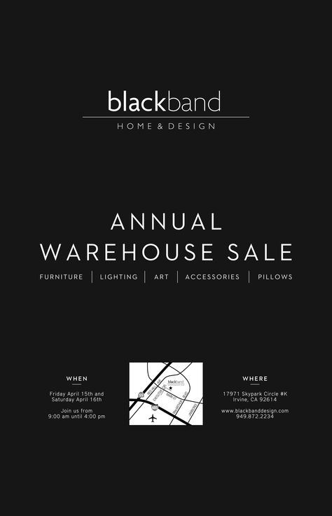 2ND ANNUAL WAREHOUSE SALE! Warehouse Sale Design, Email Layout, Tent Sale, Furniture Warehouse, Do It Again, Sale Banner, Clearance Sale, Furniture Sale, Layout Design