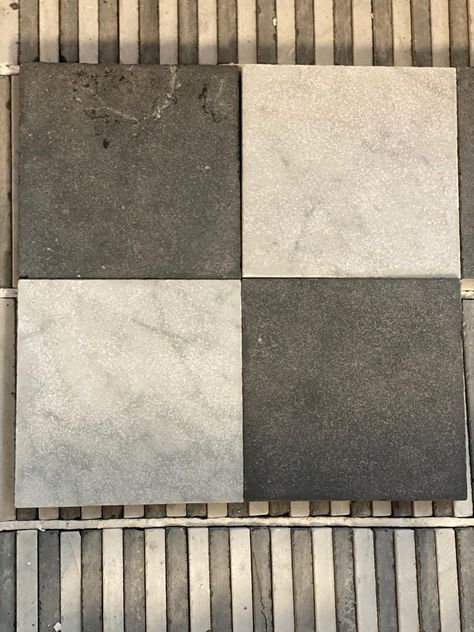 Marble And Limestone Checkerboard Floor, Tiny Mudroom, Checkerboard Floors, Black Floors, Beech Kitchen, White Tile Kitchen Floor, Black And White Flooring, White Flooring, Checkerboard Floor