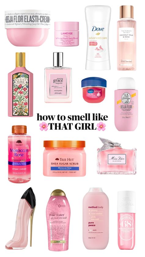 Floral Scents, Fragrances Perfume Woman, Body Hygiene, Basic Skin Care Routine, Shower Skin Care, Pretty Skin Care, Perfume Scents, Perfume Lover, Bath And Body Care