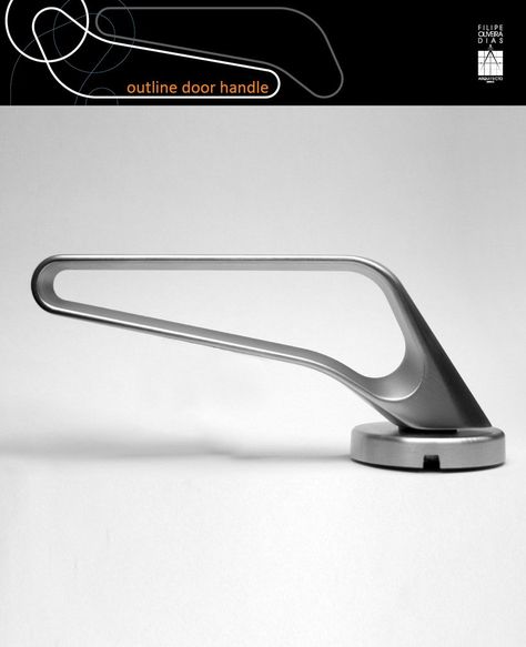 outline door handle | designboom.com Clean Inspiration, Profile Sketch, Speed Form, Web Design Ux Ui, Door Handle Design, Industrial Design Trends, Faucet Design, Concept Development, Organic Architecture