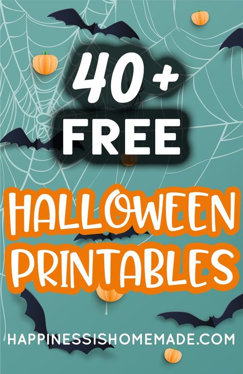 40+ Free Halloween Printables Games For Teens Party, Halloween Ideas For Teens, Halloween Games For Teens, Halloween Games For Party, Games For Party, Printable Halloween Decorations, Free Halloween Printables, Halloween Teaching, Teen Party Games