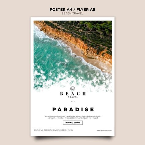 Ocean Waves Poster, Waves Poster, Summer Template, Black Friday Poster, Clean Ocean, Poster Template Free, Fashion Poster Design, Wave Poster, Poster Presentation Template