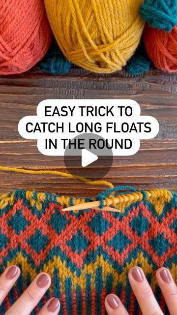 How To Catch Floats Knitting, Knit Intarsia Pattern, Catching Floats In Stranded Knitting, Faire Isle Knitting Patterns Free, Knit Ideas For Beginners, Stashbuster Knitting Patterns, Colorwork Knitting Patterns Sweaters, Knit Star Pattern, Knitting Inspiration Creative