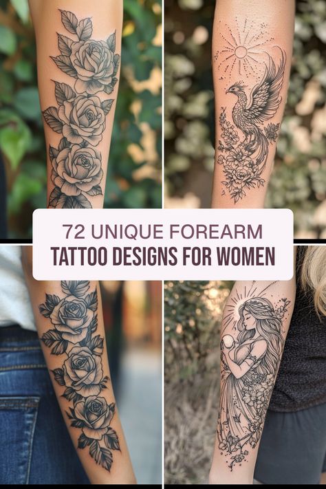 Chest tattoos for women are becoming increasingly popular, with bold and beautiful designs making a statement. From delicate florals to powerful symbols, th ... Women’s Forearm Half Sleeve Tattoo, Line Forearm Tattoos For Women, Forearm Tattoo Half Sleeves For Women, Women Outer Arm Tattoo, Nature Cuff Tattoo, Forearm Tattoos Women Small, Dream Catcher Tattoo On Forearm, Non Floral Sleeve Tattoos For Women, Women Lower Arm Tattoo