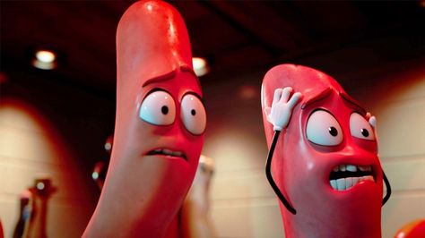 Sausage Party Sausage Party Movie, Seth Rogen James Franco, Sausage Party, Jonah Hill, Seth Rogen, Summer Movie, Worst Movies, Game Trailers, James Franco