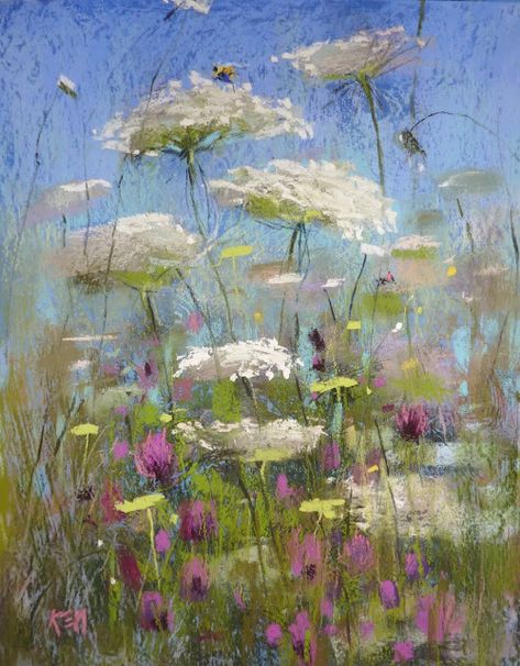 Soft Pastel Art, Pastel Artwork, Pastel Landscape, Pastel Paper, Flower Art Painting, Pastel Art, Arte Floral, Pastel Painting, My World