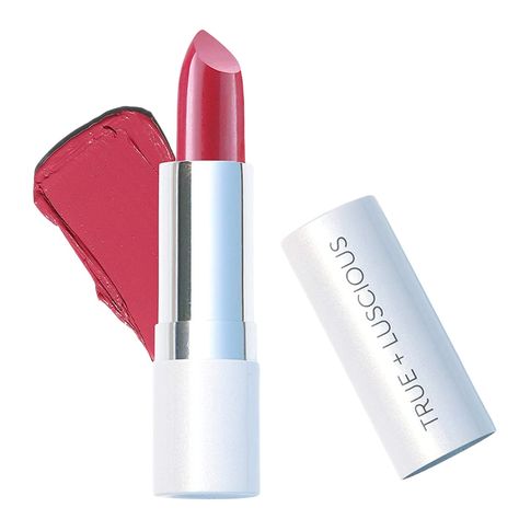 Amazon.com : True + Luscious Super Moisture Lipstick – Clean, Vegan and Cruelty Free – Lasting Hydration for Dry Lips with a Satin Finish – Just Peachy : Beauty & Personal Care Revlon Super Lustrous, Clean Vegan, Moisturizing Lipstick, Just Peachy, Lip Cream, Dry Lips, Matte Liquid Lipstick, Luxury Beauty, Pink Candy