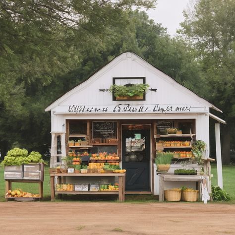 9 Homestead Farmstand Ideas (with Pictures) - Gardening Olivia Farm Stand Display Ideas, Farm Stand Ideas Farmers' Market, Cute Farm Stand Ideas, Small Farm Store Ideas, Mobile Farmers Market, Farmstand Aesthetic, Farm Store Aesthetic, Homestead Business Ideas, Farm Market Aesthetic