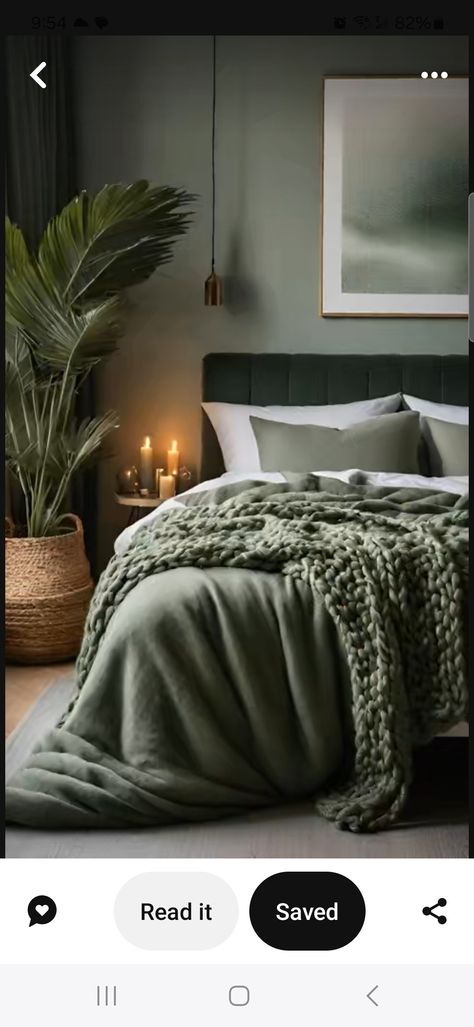 Black Cream And Green Bedroom, Black And Sage Green Bedroom, Black And Green Bedroom, Esthetician Office, Grey Green Bedrooms, Sage Bedding, Green And White Bedroom, Sage Bedroom, Black Bed Frame