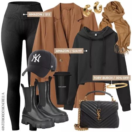 Amazon Boots, Amazon Leggings, Giacca In Tweed, 2022 Outfits, Look Legging, Winter Fashion Outfits Casual, Winter Styles, Mode Casual, Looks Black