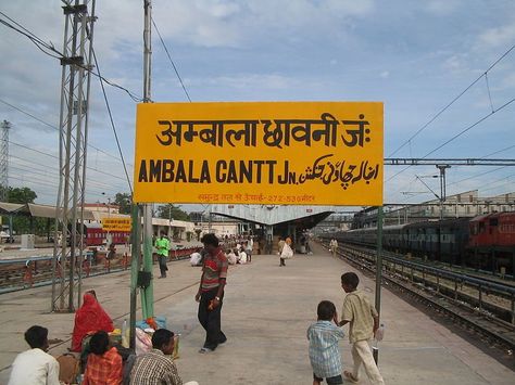 Ambala Cantonment Railway Station, Ambala Cantt, Haryana, India Ambala Cantt, Gk In Hindi, North India, Historical Landmarks, Travel Packages, Railway Station, India Travel, Ancient Cities, General Knowledge