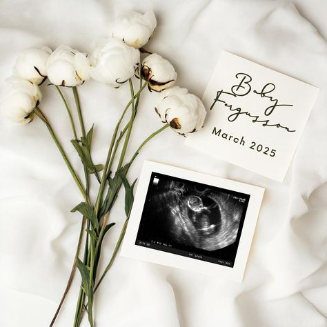 🏆Make your pregnancy announcement for social media fun and modern with this editable template file. It's perfect for sharing on Instagram, Facebook or other Social Media. This rustic baby reveal design is fully customizable in Canva, a free and easy-to-use app available on PC or mobile. WHAT CAN BE PERSONALIZED: 📸 Ultrasound Photo ✏️ All text 📝 Fonts and colours 🔧 Elements you might want to add WHAT IS INCLUDED: 🔗 Link to your template which you can customize immediately after the purchase One More To Adore, Beach Pregnancy Announcement, Pregnancy Announcement Template, Baby Vision, Couple Pregnancy Photoshoot, Different Font Styles, Rustic Baby, Baby Reveal, Pregnancy Reveals