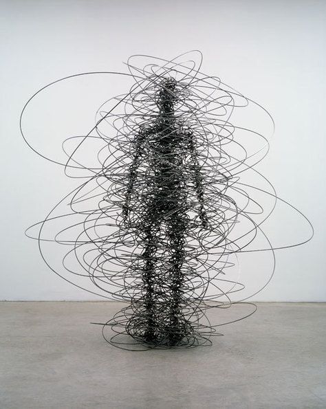 Sculptures Sur Fil, غلاف الكتاب, Figurative Kunst, Antony Gormley, Sculptures Céramiques, Sculpture Metal, Arte Obscura, White Room, Wire Sculpture