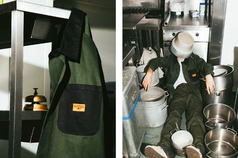 Service Works Re-imagines the Chef Pant for SS20 Chef Pants, The Chef, Lookbook, Chef, London, Pants, Trousers