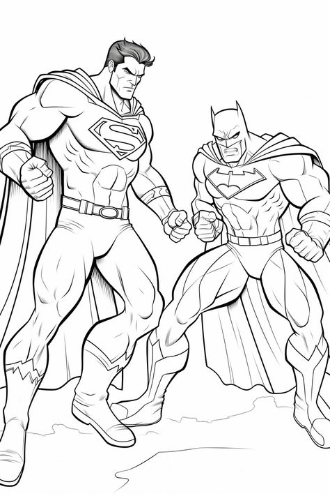 Super Hero Coloring Sheets, Pintar Disney, Kids Colouring Printables, Batman Coloring, Superman Coloring Pages, Batman Coloring Pages, Avengers Coloring Pages, Superhero Coloring Pages, Avengers Coloring