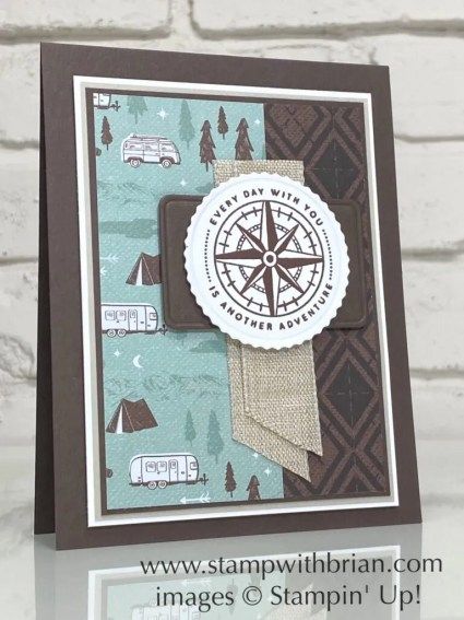 He\'s All That Bundle, He\'s the Man Specialty Designer Series Paper, Stampin Up!, Brian King Men Cards, Man Card, Creative Card, Masculine Birthday Cards, Designer Series Paper, Quick Cards, Ribbon Work, Stamping Up Cards, Male Cards