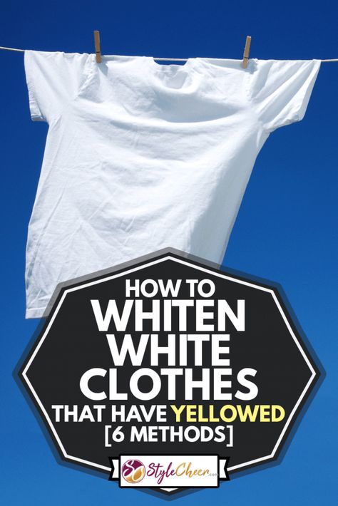 Whiten White Clothes, Laundry Whitening, How To Make Yellow, How To Whiten Clothes, Dingy Whites, Brighten Whites, Classy Business Outfits, White Laundry, Yellow Clothes