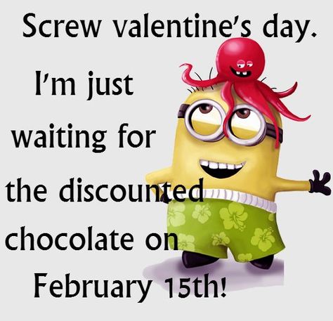 39 of the Best Minion Memes You know there will be at least 3 people who do so! You gave a valiant effort, autocorrect. I just need to try a smaller word… Like, who do you think I am? When your legs are like “Let’s have a dance party!” and your mind says “Let’s think … Happy Valentines Day Funny, Quotes Valentines Day, Valentines Quotes Funny, Valentines Memes, Happy Valentine Day Quotes, Valentines Day Memes, Funny Minion Pictures, Valentines For Singles, Minion Pictures