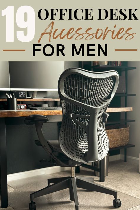 home office accessories for men Office Decor Men, Home Office Decor For Men, Masculine Office Decor, Work Cubicle Decor, Masculine Home Office, Male Office Decor, Cool Office Desk, Work Desk Decor, Home Office For Man