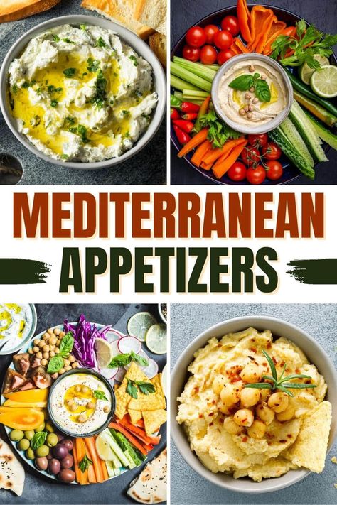 Meditterean Appetizers, Medditeranean Appetizers, Mediterranean Apps, Mediterranean Recipes Appetizers, Mediterranean Party Food, Best Finger Foods, Mediterranean Seafood, Mediterranean Snacks, Game Night Food