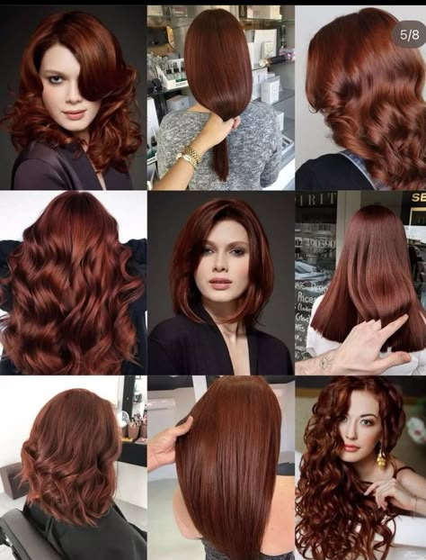 Chocolate Cooper, Color Caoba, Chocolate Hair, Red Brown Hair, Photo Album Quote, Skin Hair, Curly Hair Care, Beauty Make Up, Beauty Nails