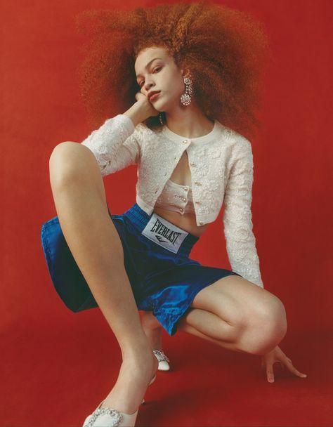 Sara Grace Wallerstedt, Nadine Ijewere, Sara Grace, Maximalist Fashion, Wsj Magazine, Redhead Models, Maximalist Style, Project Board, Vogue Covers