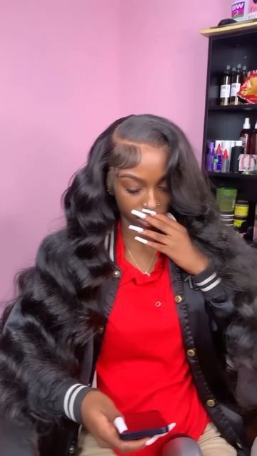 Beach Waves Hair, Quick Weaves, Frontal Wig Hairstyles, Waves Hair, Birthday Hairstyles, Beach Wave Hair, Waves Beach, Beach Wave, Frontal Hairstyles