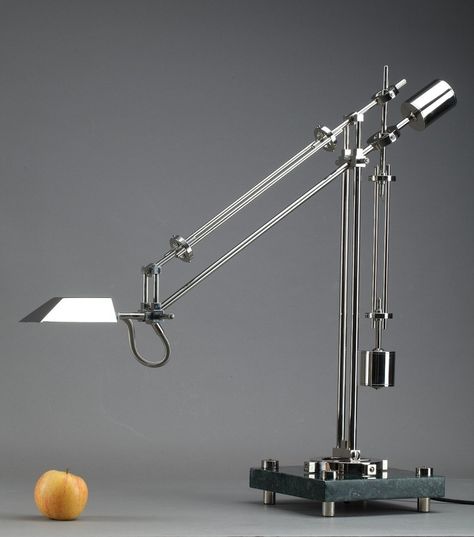 Industrial desk lamp