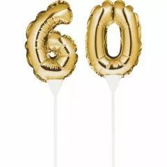 Cake & Cupcake Toppers | Cake Decorating Supplies | Party Food and Decor Supplies - Discount Party Supplies 60th Birthday Balloons, 30 Cake Topper, 30th Birthday Balloons, 60 Balloons, 50th Birthday Balloons, Balloon Cake Topper, Gold Number Balloons, 30 Cake, 50 Balloons