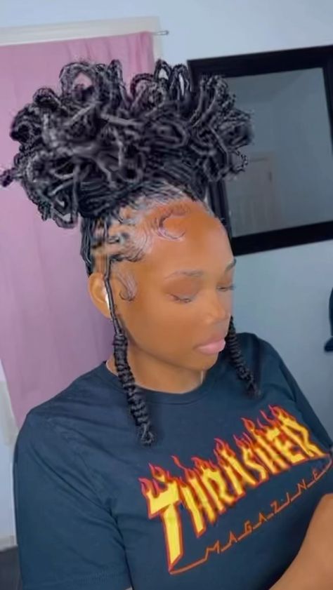 24 Inch Soft Locs, Real Locs, Loc Updo, Soft Locs, Short Box Braids Hairstyles, Short Box Braids, Beautiful Dreadlocks, Feed In Braids Hairstyles, Goddess Braids Hairstyles