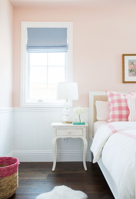 We've rounded up the prettiest pale pink paint colors perfect for blush colored walls plus interiors in the exact paint match to show you the look.