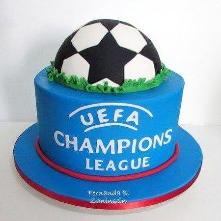 uefa champions league cake 2 Champions League Birthday Party, Champions League Cake, Champions League Party, Cake Decorating Flowers, Champion League, 7 Cake, Soccer Cake, Pudding Cookies, Birthday Decorations Kids