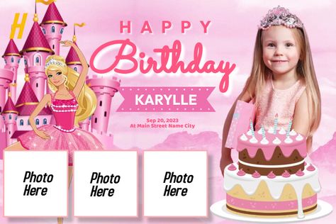 82,500+ Free Templates for 'Birthday girl tarpaulin layout' Barbie Background For Tarpaulin, Barbie Tarpaulin Layout, Happy Birthday Tarpaulin Layout, Tarpaulin Design Layout Birthday, Barbie Happy Birthday Banner, Birthday Tarpaulin Background, Birthday Reference, Barbie Background, Tarpaulin Layout