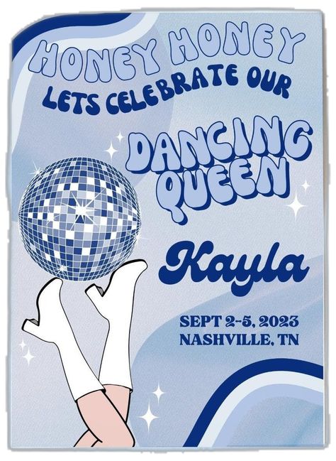 Mamma Mia Theme Invitation, Mamma Mia Bday Invitation, Theme Party Invitations Ideas, Mamma Mia Themed Party Invitations, Abba Invitation, Dancing Queen Birthday Invitations, 17th Birthday Ideas Dancing Queen, Mama Mia Party Invitations, Dancing Queen Invitation