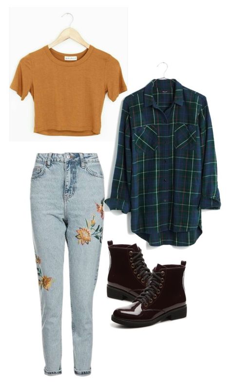 "Grunge Outfit #2" by sydney-mocilan on Polyvore featuring Topshop, Dirty Laundry and Madewell Vintage Hipster Outfits, Hipster Outfits Winter, Look Grunge, Grunge Outfit, Teen Outfits, Hipster Outfits, Skirt Maxi, Stil Inspiration, Outfit Trends