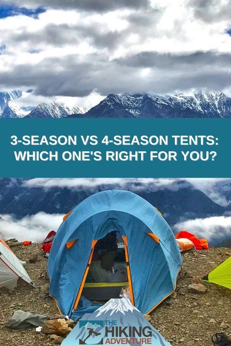 That when choosing a tent you need to consider whether the weather conditions are extreme or not. But what’s the difference between three-season vs four-season?It’s important to read up on the differences, because – let’s be honest – tents can be confusing.Here, we’re going to break it down for you and explain exactly what makes a three-season tent different from a four-season tent, and which ones are best for your needs. Learn now Family Camping Meals, Four Season Tent, Car Tent Camping, 4 Season Tent, Winter Tent, Winter Sleeping Bag, Comfortable Camping, Wall Tent, Cold Weather Camping