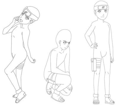 Naruto Body Base, Character Scenarios, Naruto Tenten, Base Girl, Drawing Anime Bodies, Naruto Oc Characters, Naruto Teams, Body Sketches, Body Base Drawing