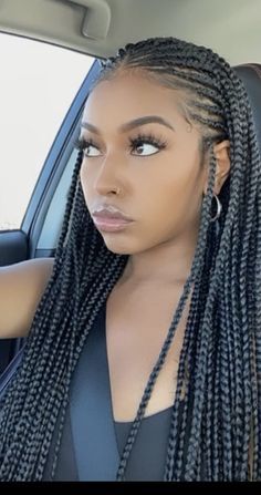 Ghana Braids Cornrows Ponytail, Cornrows In Front Braids In Back, Braids To Protect Edges, Box Braids And Cornrows Hairstyles, Bad Cornrows, Lemonade Braids For Black Women, Vacation Cornrows, Afro Kikice, Afro Pletenice