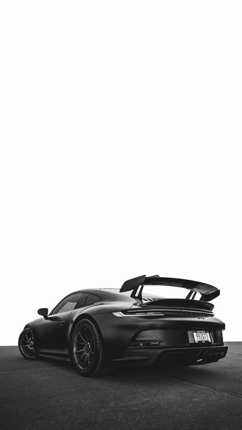 Porsche black car minimal bw wallpaper Porsche Iphone Wallpaper, Porsche Aesthetic, Black Car Wallpaper, Most Luxurious Car, Wallpaper Carros, Black And White Wallpaper Iphone, Car Iphone Wallpaper, Black Porsche, Cars Aesthetic