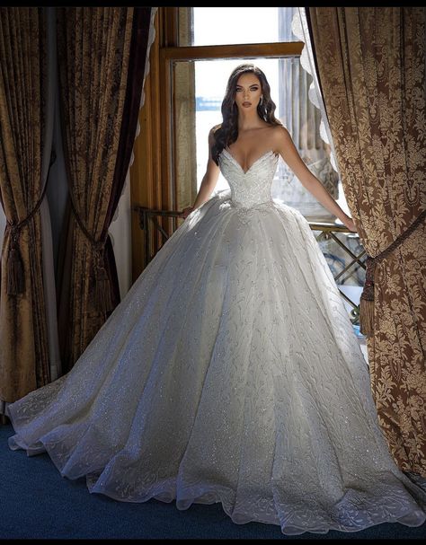 Sima Couture, Elegant Wedding Dress Ballgown, Houston Galleria, Big Wedding Dresses, Glitter Wedding Dress, Ballgown Wedding Dress, Shop Wedding Dresses, Wedding Dresses Princess Ballgown, Sheer Wedding Dress