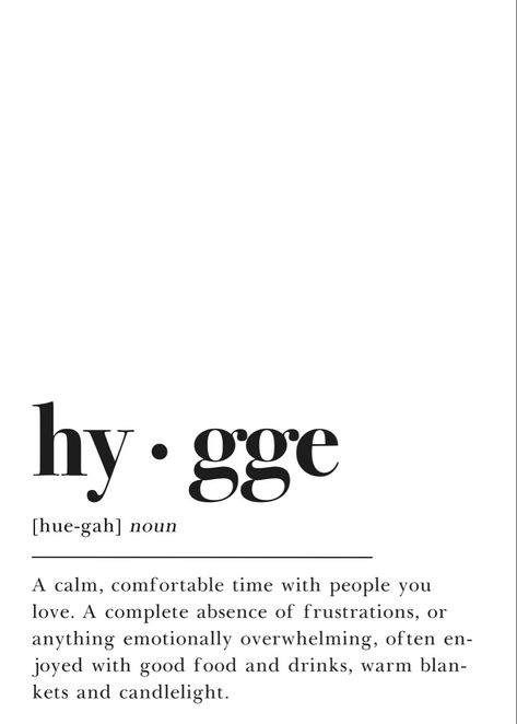 Hygge Definition, Hygge Ideas, Happy Wall Art, Motivation Letter, Quotes Strength, Art Motivation, Schrift Design, Hygge Style, Unique Words Definitions