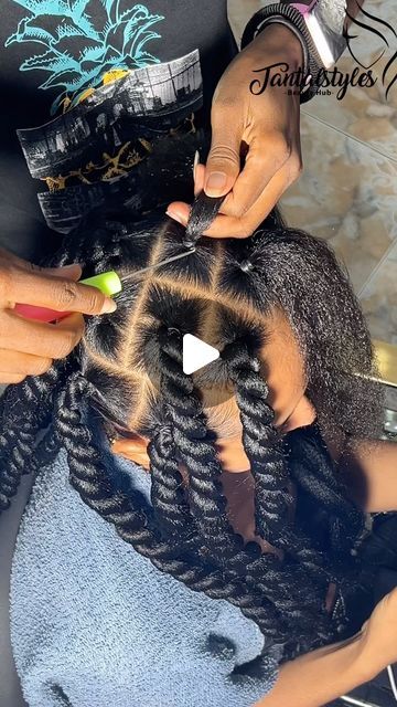 TantalStyles Beauty Hub 🇬🇭 on Instagram: "Jumbo Twist Braids  - 📍🇬🇭 - #tantalstyles #jumbobraids #twistbraids #tantalsbraids👌" Jumbo Twists Updo, Jumbo Singles Twist Braids, Jumbo Box Braids Black Women, Different Braiding Hairstyles, Juicy Twists Weave, Jumbo Spring Twist Braids, Jumbo Twist Bob, Designer Braids Hairstyles, 6 Jumbo Knotless Box Braids