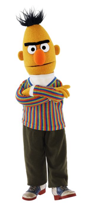 You gotta love Bert!  The ultimate up-tight guy.  He sure did rock those saddle shoes!! Epi Y Blas, Bert Sesame Street, Beto Y Enrique, Ernie Und Bert, Sesame Street Muppets, Bert & Ernie, Sesame Street Characters, Fraggle Rock, The Muppet Show