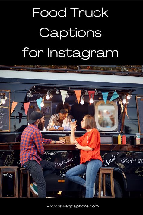 Looking for catchy captions for your food truck pictures? Check out our article filled with creative and mouthwatering food truck captions for Instagram. Get inspired and make your food truck posts stand out with these captivating captions. #FoodTruckCaptions #InstagramFoodTruck #FoodTruckInspiration #FoodTruckLife #FoodTruckLove #FoodTruckVibes #FoodTruckGram #FoodTruckGoals #FoodTruckAdventures #FoodieLife #DeliciousEats #TastyTreats #StreetFood #FoodTruckCulture #FoodTruckPhotography Food Truck Quotes Fun, Food Truck Inspiration, Bohemian Food, Catchy Lines, Summer Instagram Captions, Catchy Captions, Truck Memes, Truck Quotes, Mouthwatering Food