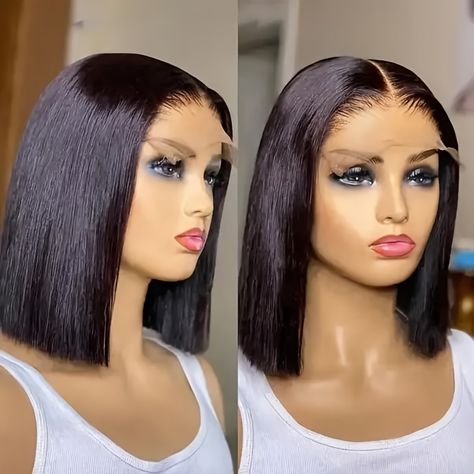 Closure Wig Bob, Closure Bob, Lace Closure Bob, Straight Bob Wig, Indian Human Hair, Short Human Hair Wigs, Glueless Wig, Straight Bob, Lace Front Human Hair Wigs