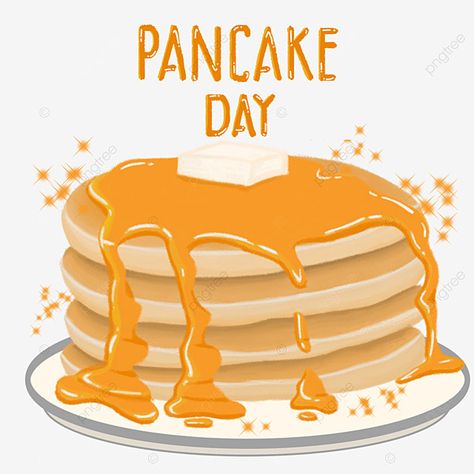 Honey Food, Happy Pancake Day, Honey Dessert, Image Happy, Day Logo, Food Png, Creamed Honey, Pancake Day, Food Staples