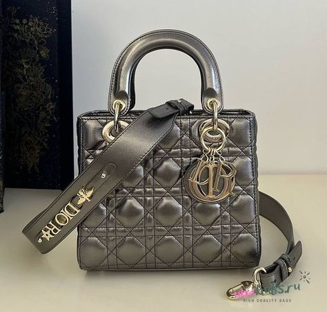 Dior ABC Lady Metallic Gray Small Bag - unahubs.ru Clothes Jewelry, Luxury Goods, Lady Dior Bag, Lady Dior, Small Bag, Fun Bags, Belts, Abc, Miami