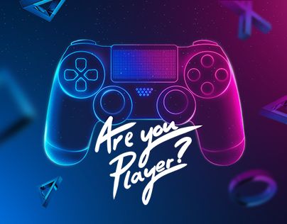 Game Controller, Playstation, Video Game, Gaming, Neon, Wallpapers