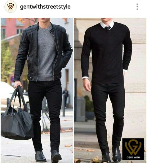 Dress Up Black Jeans, Inspirational Content, Formal Men Outfit, Black Jeans Men, Black Jeans Outfit, Elegante Casual, Mens Fashion Casual Outfits, Herren Outfit, Stylish Mens Outfits