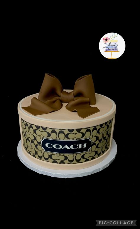 Birthday COACH cake Coach Birthday Ideas, Coach Cake Ideas, Coach Cake, Coach Purse Cakes, Handbag Cakes, Purse Cake, Handbag Cake, Birthday Cakes For Women, 50th Birthday Cake